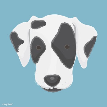 Cute illustration of a dalmatian dog | Free stock vector - 60473