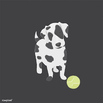 Cute illustration of a dalmatian dog | Free stock vector - 60583