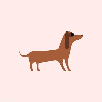 Cute illustration of a dog | Free stock vector - 462146