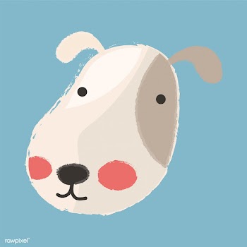 Cute illustration of a dog | Free stock vector - 60448
