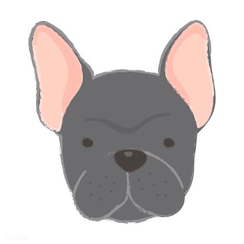 Cute illustration of a french bulldog | Free stock vector - 60444