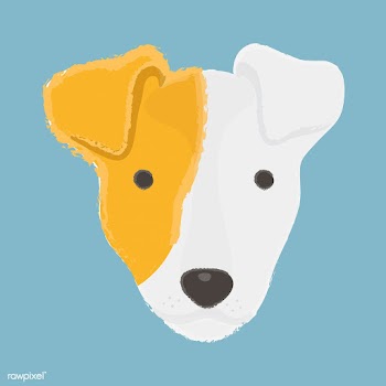 Cute illustration of a jack russel dog | Free stock vector - 60475