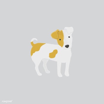 Cute illustration of a jack russel dog | Free stock vector - 60603