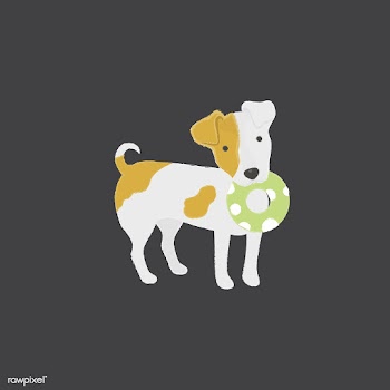 Cute illustration of a jack russel dog | Free stock vector - 60647