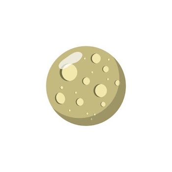 Cute illustration of a planet