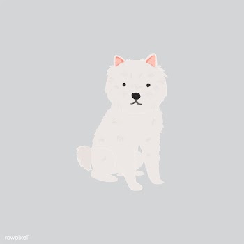 Cute illustration of a westie dog | Free stock vector - 60556