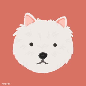 Cute illustration of a westie dog | Free stock vector - 60736
