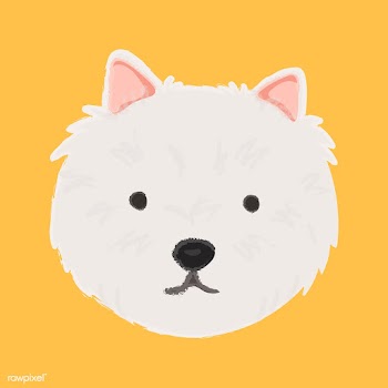 Cute illustration of a westie dog | Free stock vector - 60737