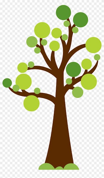 Cute Image For Summer Or Garden Theme - Cute Tree Clipart