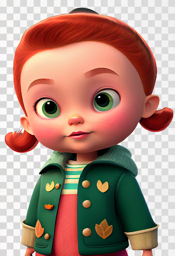cute kid cartoon pictures, png format