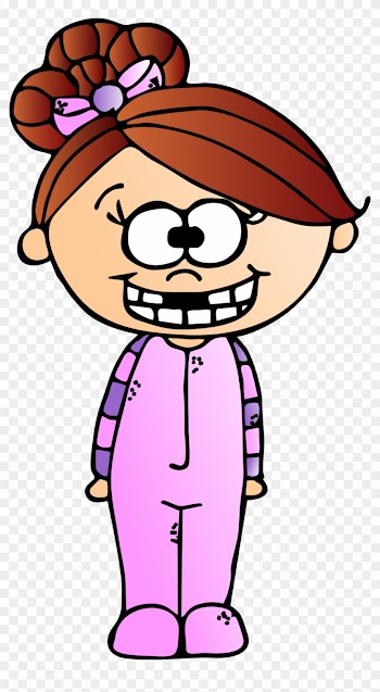 Cute Kids Clipart Freebie - Girl Lost Tooth Clipart