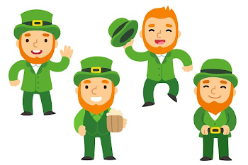 Cute Leprechaun Clipart Group with 72+ items