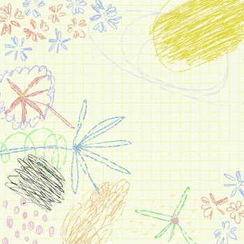 Cute line art background, crayon | Free PSD - rawpixel