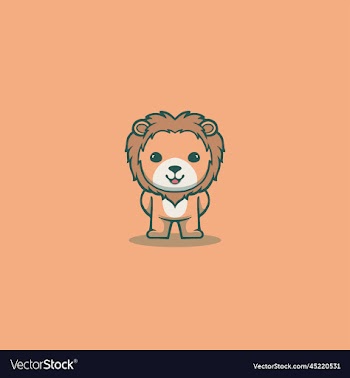 cute lion