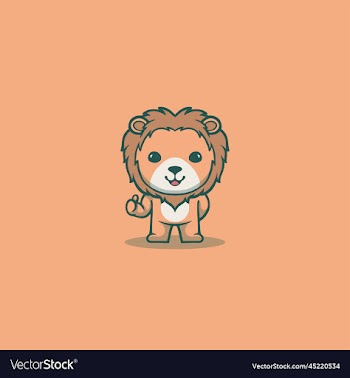 cute lion