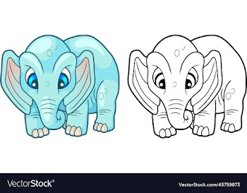 cute little elephant