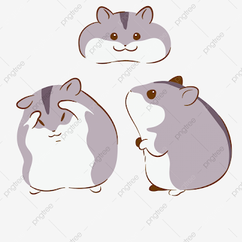 Cute Little Hamster, Cute Clipart, Hamster Clipart, Lovely PNG ...