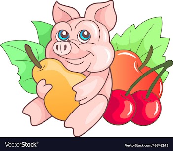 cute little pig
