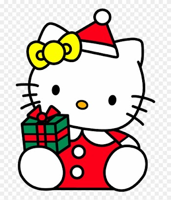 Cute Little Santa Claus Christmas Kitten - Merry Christmas Embroidery Design