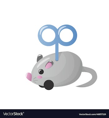 cute mechanical mouse for cat