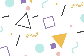 Cute memphis patterned background, abstract | Free Vector Illustration - rawpixel