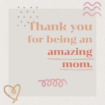 Cute memphis template, mother's day | Free Vector Template - rawpixel