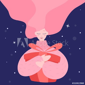 Cute Merry Christmas greeting card