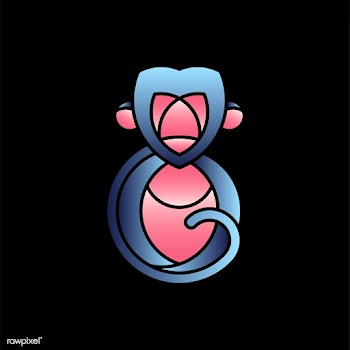 Cute monkey animal design vector | Free stock vector - 520984