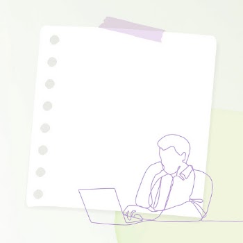 Cute notepaper frame background, simple | Free Vector - rawpixel