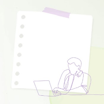 Cute notepaper frame, line art | Free PSD - rawpixel