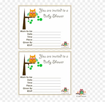 Cute Owl On A Tree Baby Shower Invitations - Baby Shower