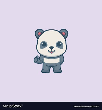 cute panda