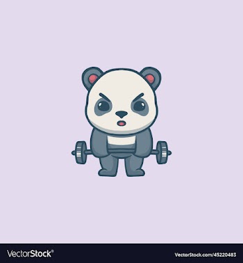 cute panda
