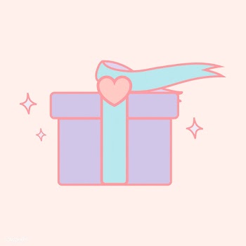 Cute pastel purple gift box vector | Free stock vector - 527379