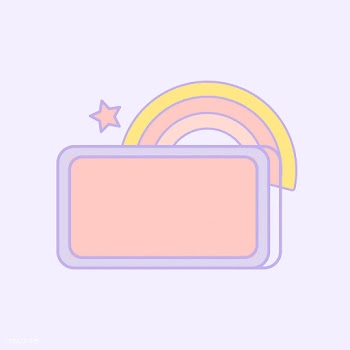 Cute pastel rainbow sign vector | Free stock vector - 527353