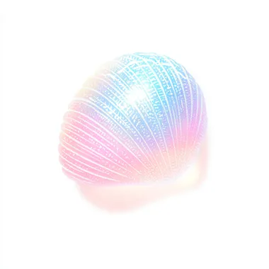 Cute Pastel Shell Illustration Cute Pastel Shell Illustration