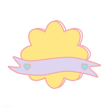 Cute pastel yellow cloud emblem vector | Free stock vector - 527361