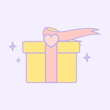 Cute pastel yellow gift box vector | Free stock vector - 527374