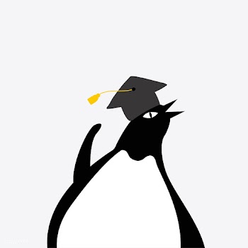 Cute penguin with a graduation hat cartoon ve.. | Free stock vector - 477142