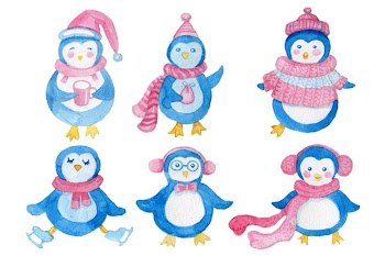 cute penguins