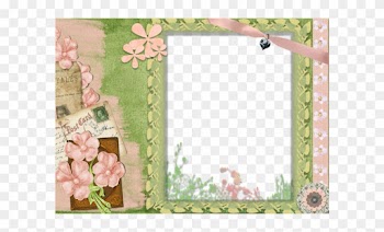 Cute Pink And Green Transparent Frame - Pink And Green Frames