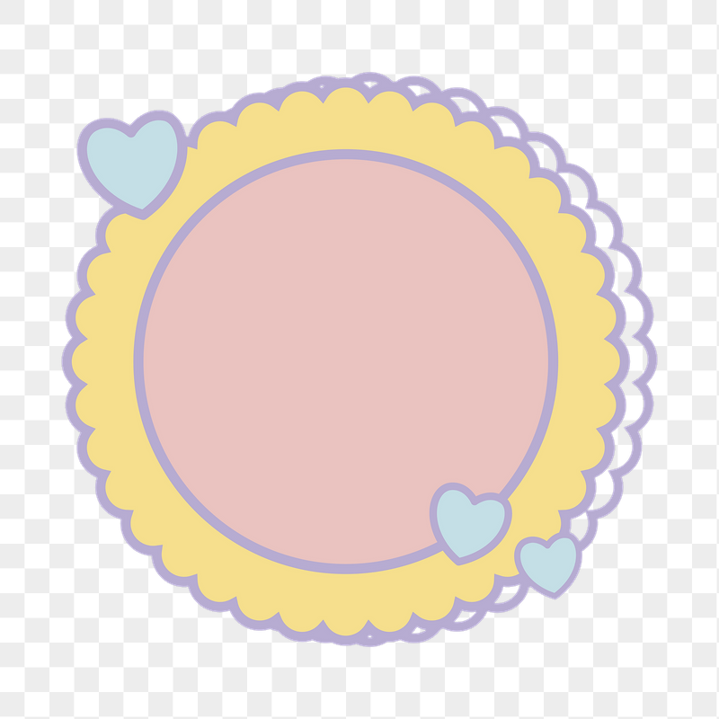 Cute pink badge png sticker, | Free PNG - rawpixel