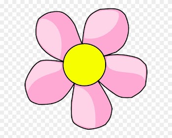 Cute Pink Flower Clipart - Flower Clipart Png