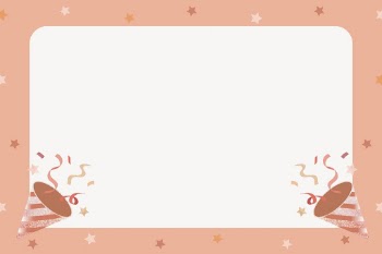 Cute pink party decoration frame | Free Vector - rawpixel