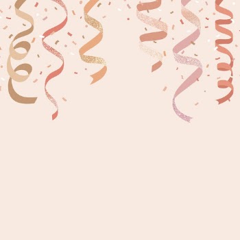 Cute pink party decoration frame | Free Vector - rawpixel