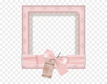 Cute Pink Transparent Frame - Cute Pink Frame Png