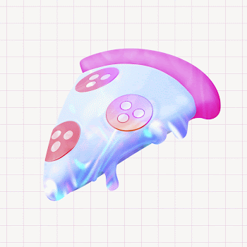 Cute pizza, 3D rendering design | Free Photo - rawpixel