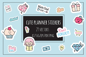 Cute Planner Stickers