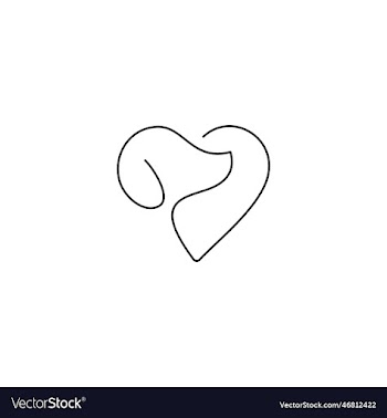 cute puppy dog heart love background illus