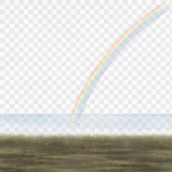 Cute rainbow png, simple glitter | Free PNG - rawpixel